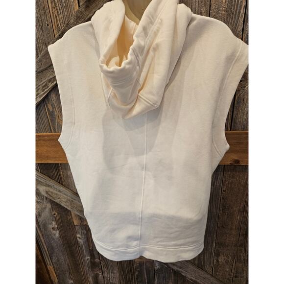 Athleta Retroplush Cocoon Hoodie Sweatshirt Magnolia White XXS oversized SOFT - Picture 4 of 10